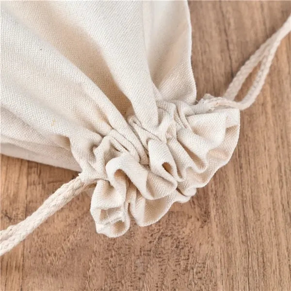 Canvas Drawstring Pocket