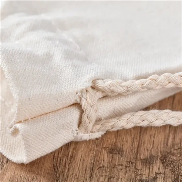 Canvas Drawstring Pocket
