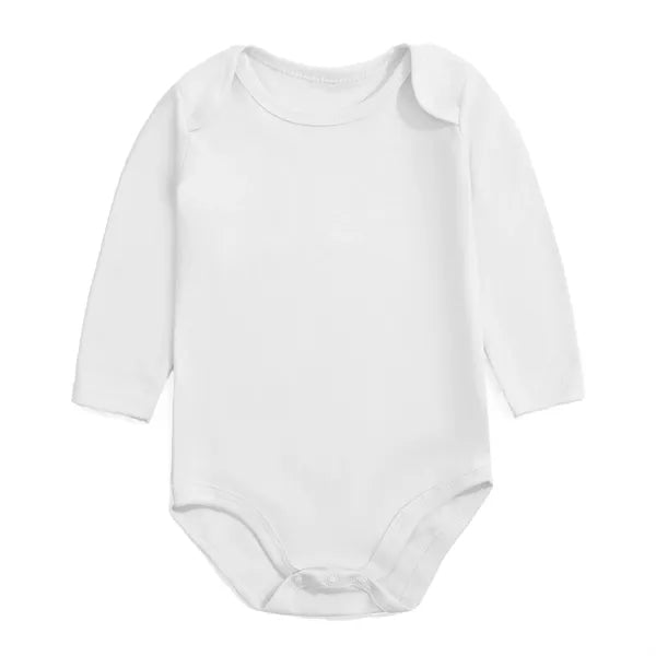 Newborn Baby Romper Cotton Solid