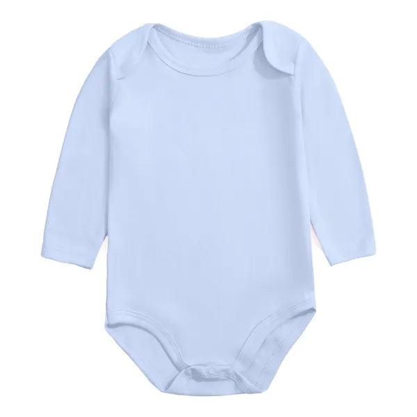Newborn Baby Romper Cotton Solid