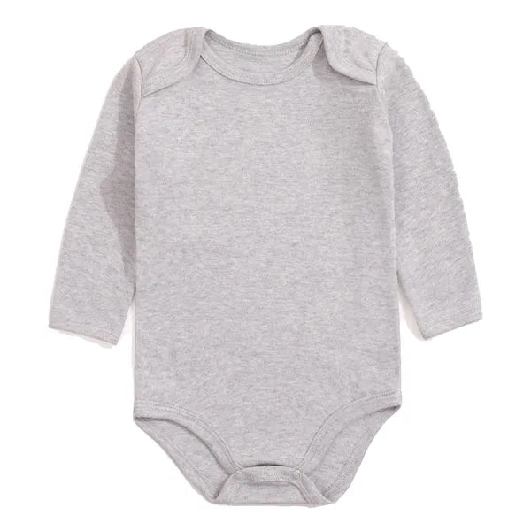 Newborn Baby Romper Cotton Solid