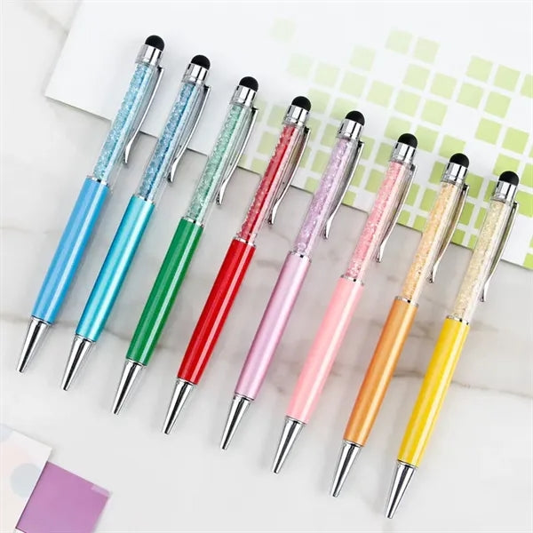 Crystal Touchscreen Ballpoint Pen