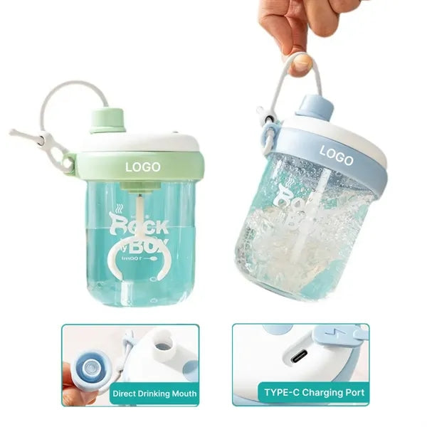 10oz Type C Self Stirring BPA Free Electric Mixing Mug Mixin