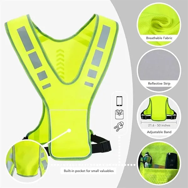 Reflective Vest For Walking At Night