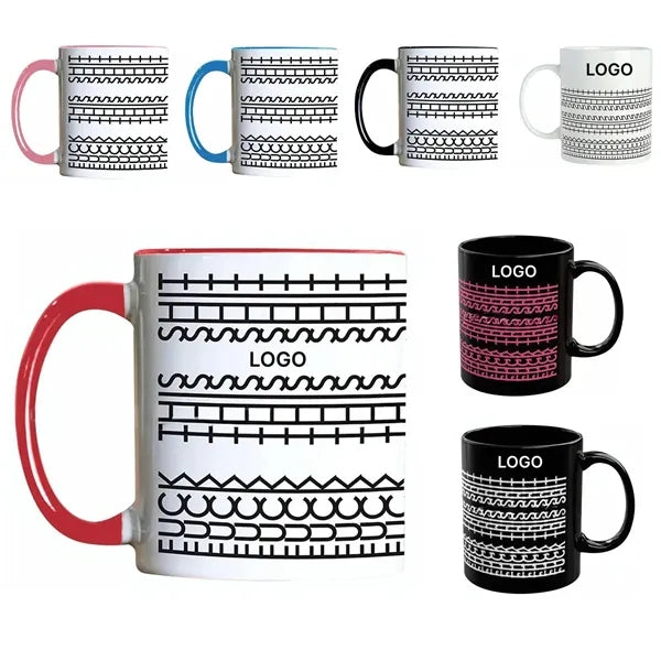 10oz Ceramic Hidden Message Creative Coffee Mug