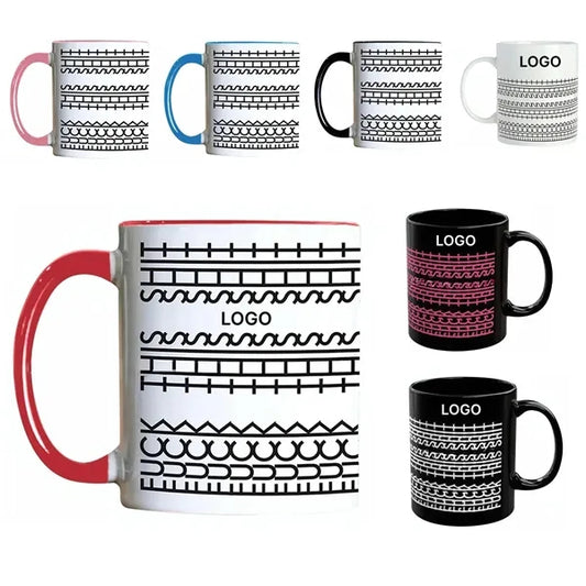 10oz Ceramic Hidden Message Creative Coffee Mug