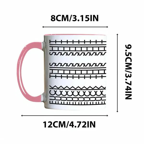 10oz Ceramic Hidden Message Creative Coffee Mug