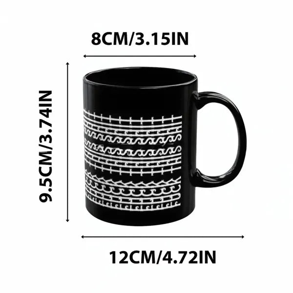 10oz Ceramic Hidden Message Creative Coffee Mug