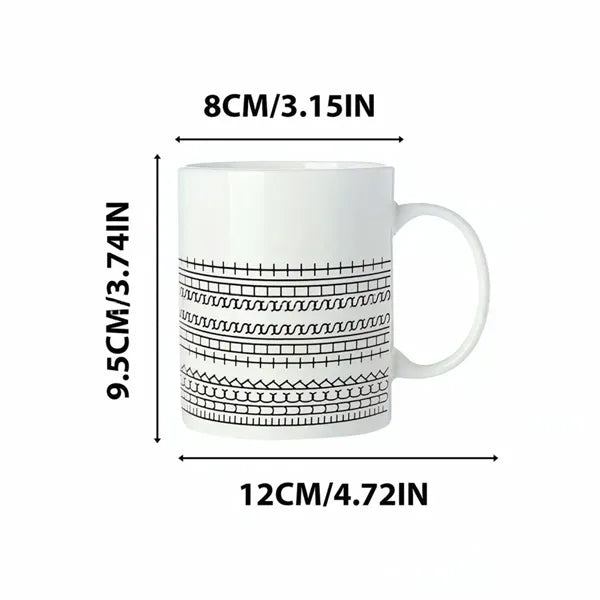 10oz Ceramic Hidden Message Creative Coffee Mug