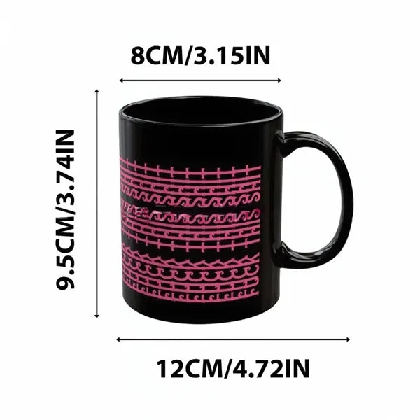 10oz Ceramic Hidden Message Creative Coffee Mug