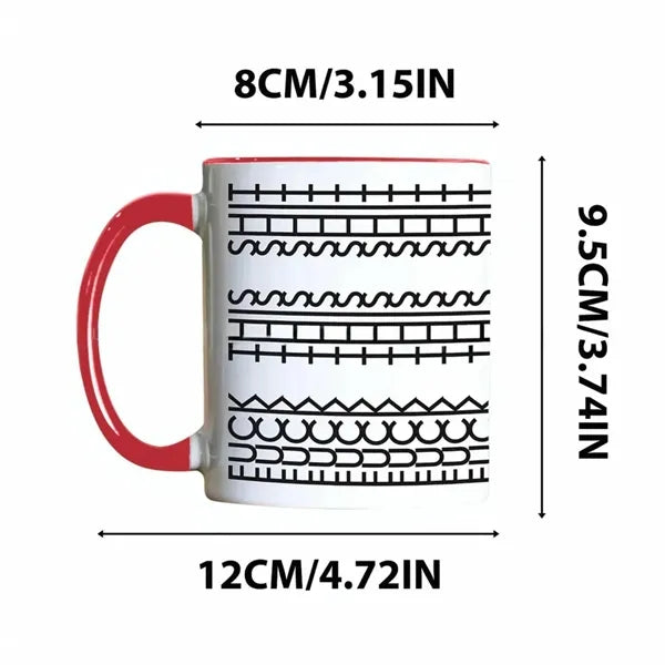 10oz Ceramic Hidden Message Creative Coffee Mug