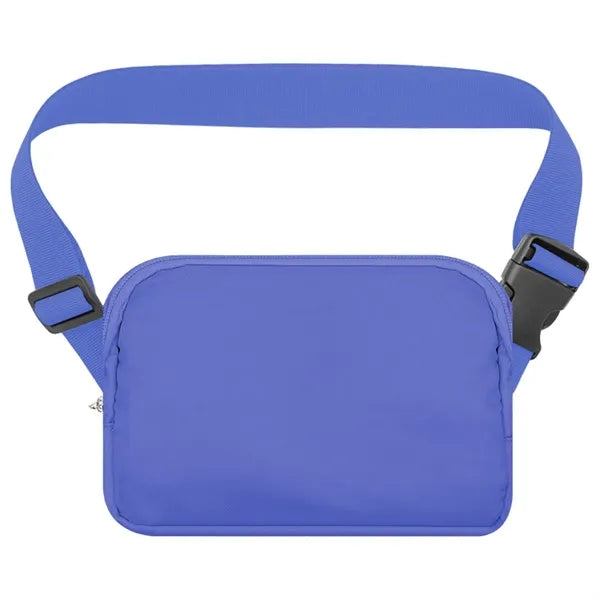 Men's and Women's Nylon Outdoor Sports Crossbody Waist Bag