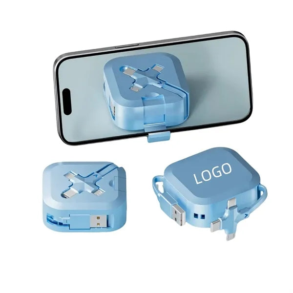 5 in 1 Retractable Charging Cable Cord