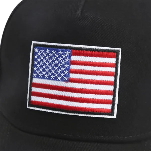 American Flag Mesh Baseball Cap