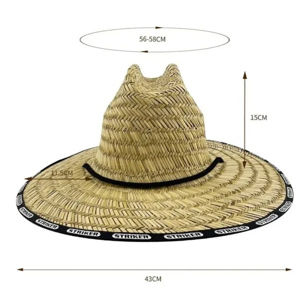 Lifeguard Straw Hat