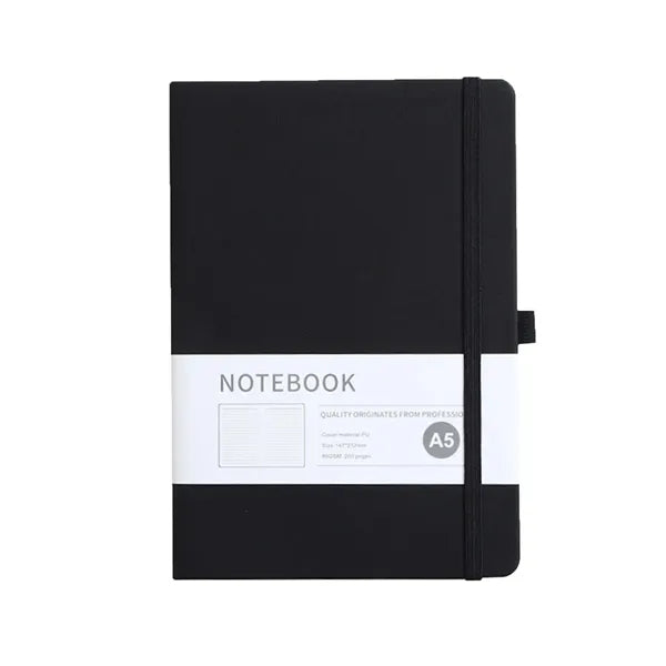 Hardcover Leather College Ruled Notebook