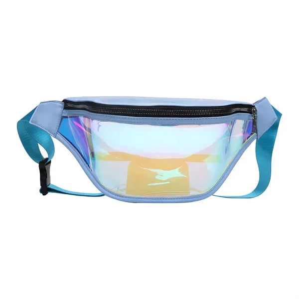 Sport Mini Transparent Swim Crossbody Laser Waist Bag