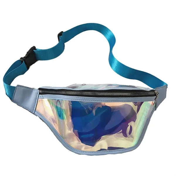 Sport Mini Transparent Swim Crossbody Laser Waist Bag