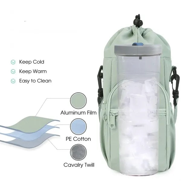 Thermal Insulated Water Bottle Bag