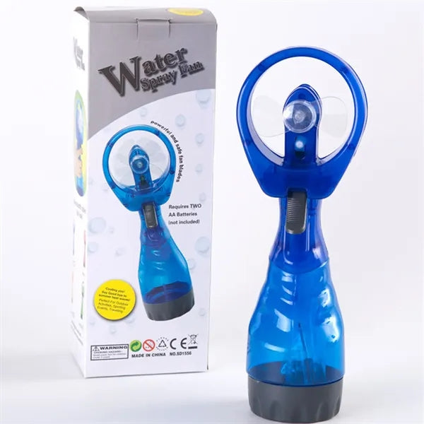 Handheld Battery Powered Water Misting Fan