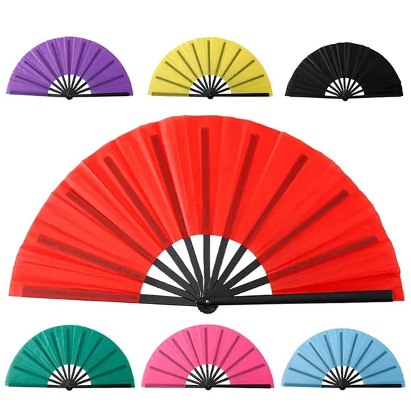 13 Inch Single-sided Oxford Cloth Folding Fan