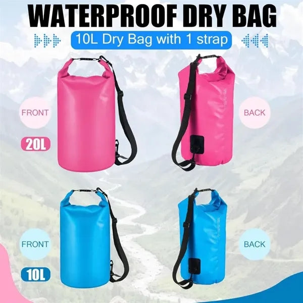 Floating Waterproof Dry Bag Backpack 5L/10L/20L