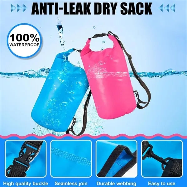 Floating Waterproof Dry Bag Backpack 5L/10L/20L
