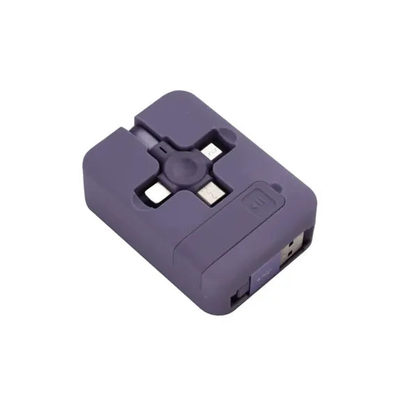 3 in 1 Charging Cable Retractable Roll