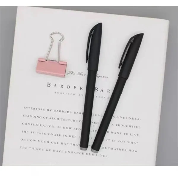 Black Ink Ballpoint Pen For School