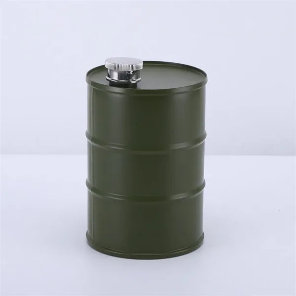 Oil Drum Shape Wine Flask