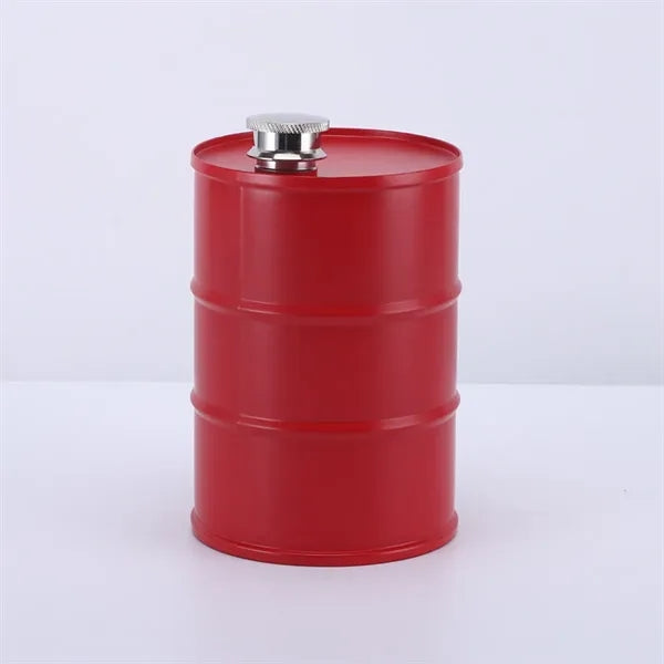 Oil Drum Shape Wine Flask