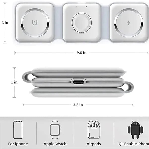 3-in-1 Wireless Charger