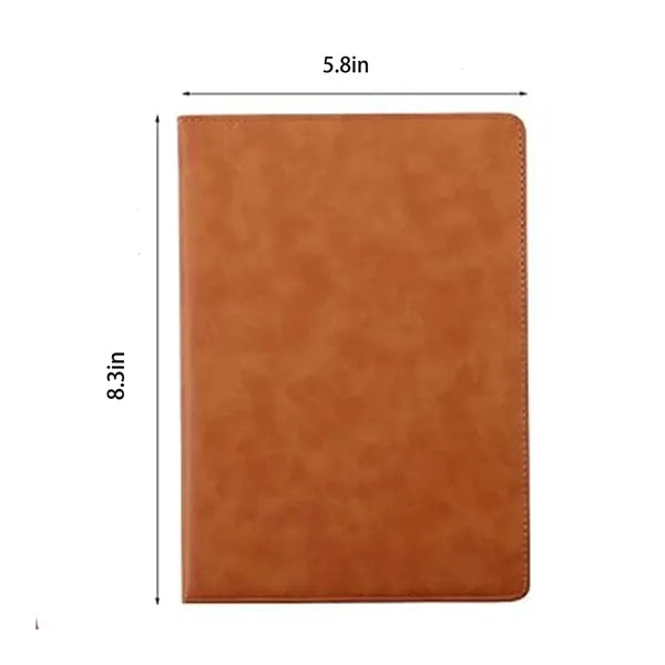 A5 vintage leather notebook