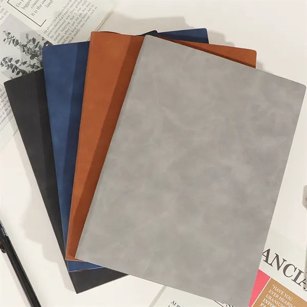A5 vintage leather notebook