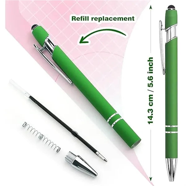 Retractable Pen 2-in-1 With Capacitive Nib