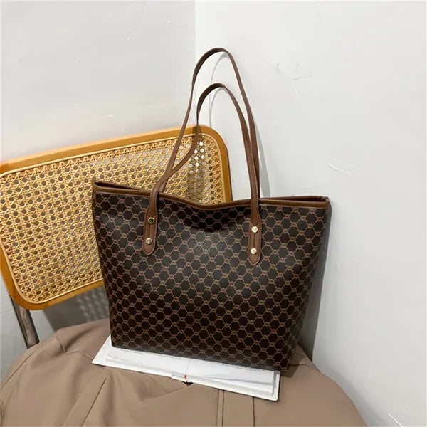 Large Tote Bags for Women with Zipper Plaid