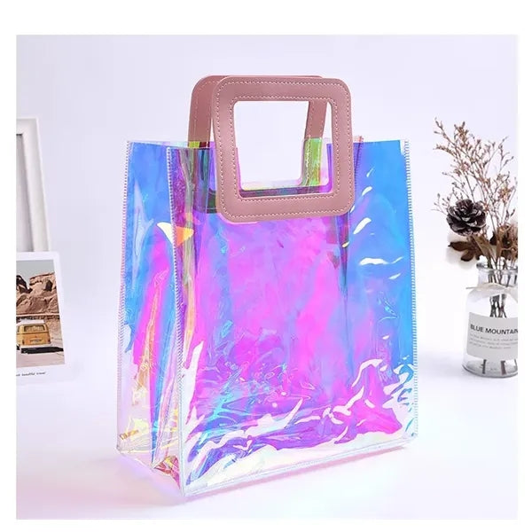 Holographic PVC Tote Bag