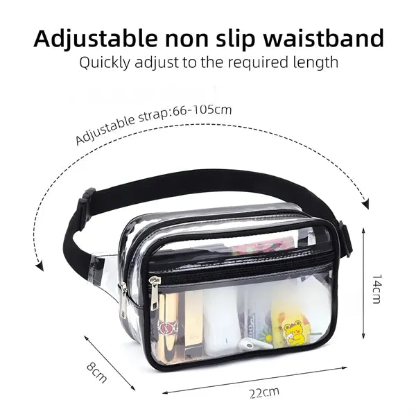 Women's Clear Water-Resistant Waist Pack