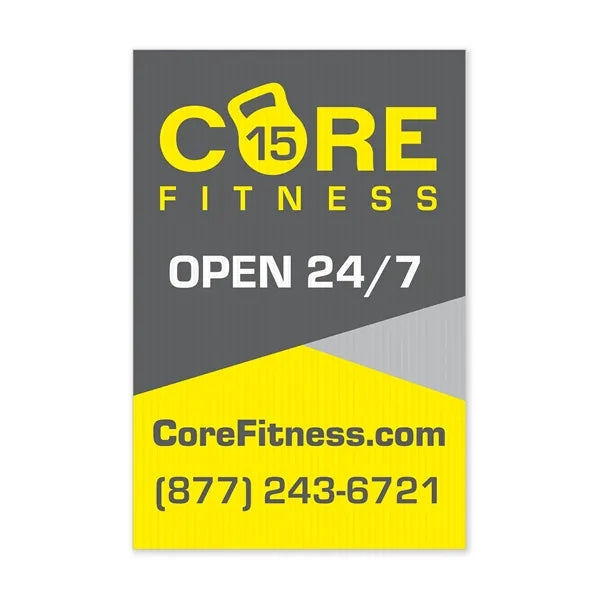 Yard Sign - 18"w x 24"h Vertical