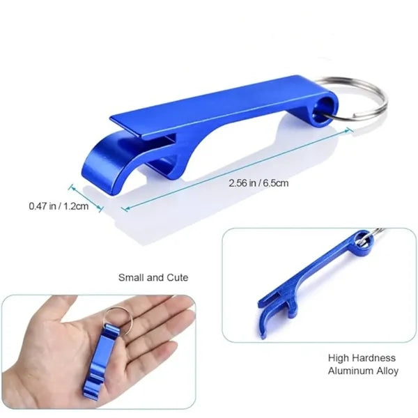 Keychain with Beer Bottle Openers