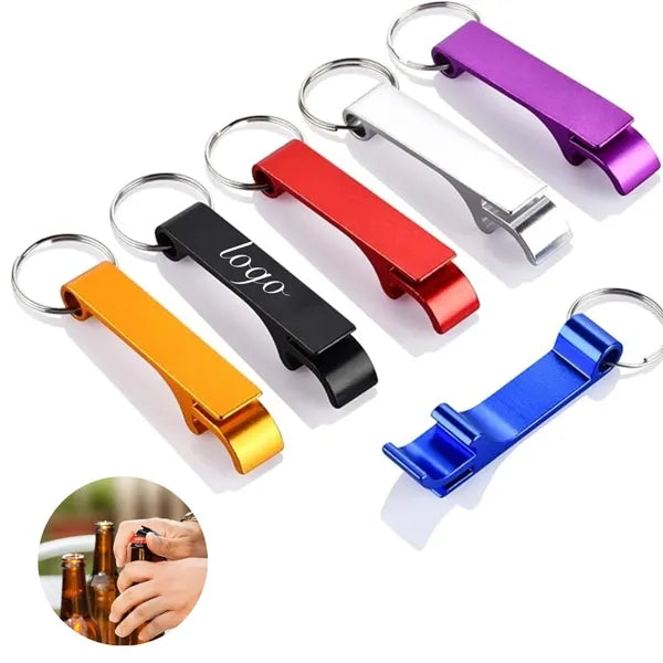 Keychain with Beer Bottle Openers