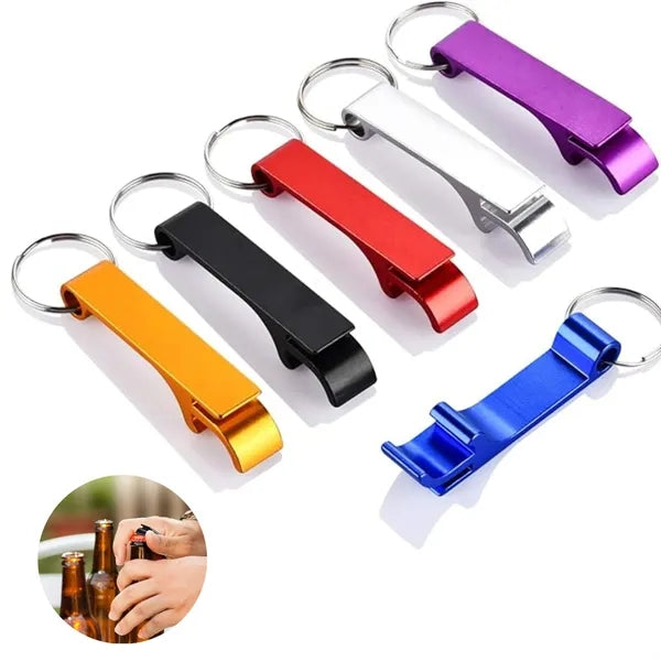 Keychain with Beer Bottle Openers