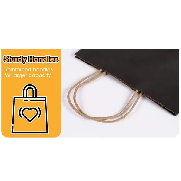 Colorful Shopping Party Gift Kraft Paper Bag with Handle