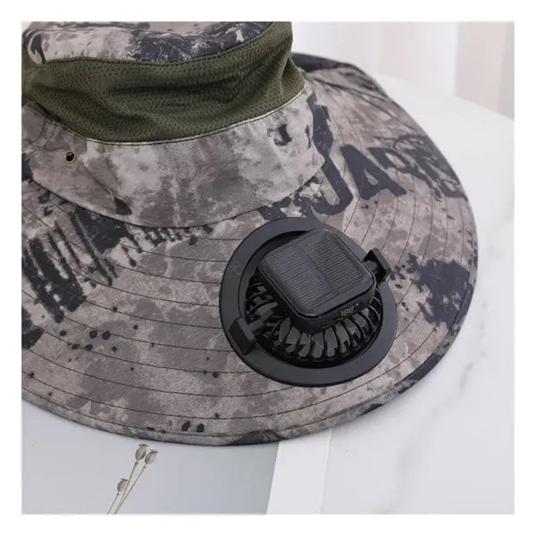 Solar Fan Hat