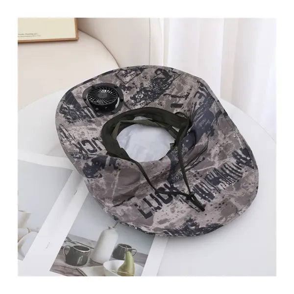 Solar Fan Hat
