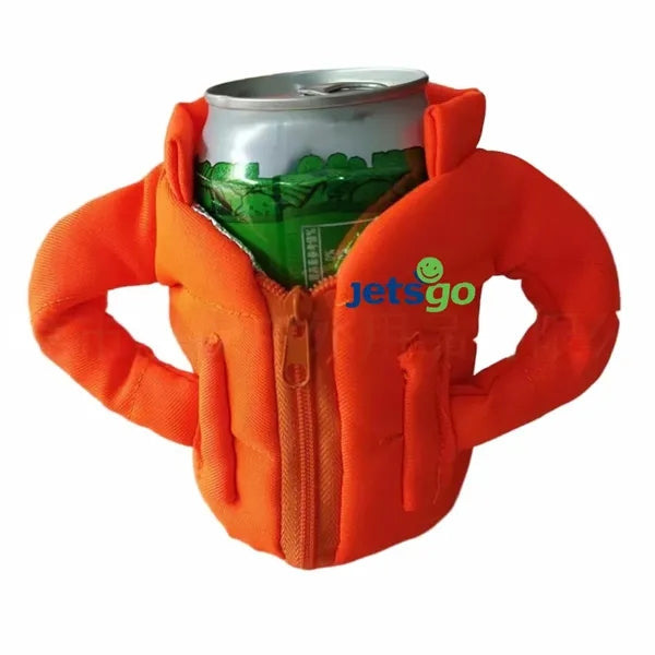 Down Jacket Style Winter Warm Cup Cover