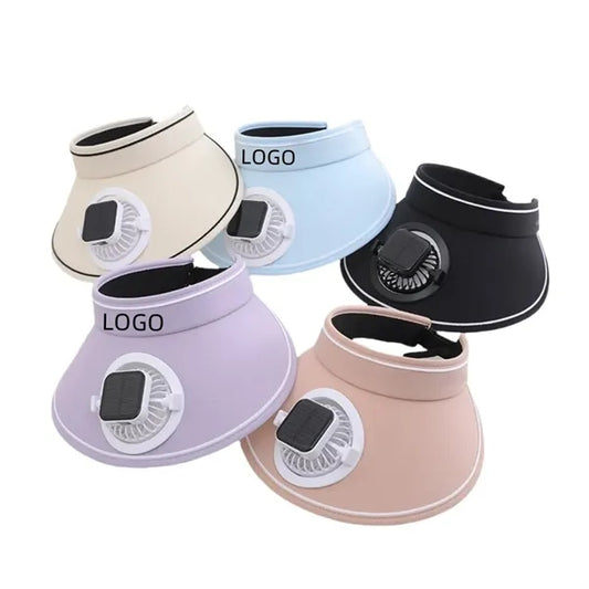 Solar Fan Visor Cooling Hat