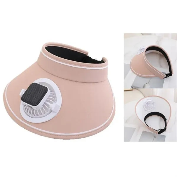 Solar Fan Visor Cooling Hat
