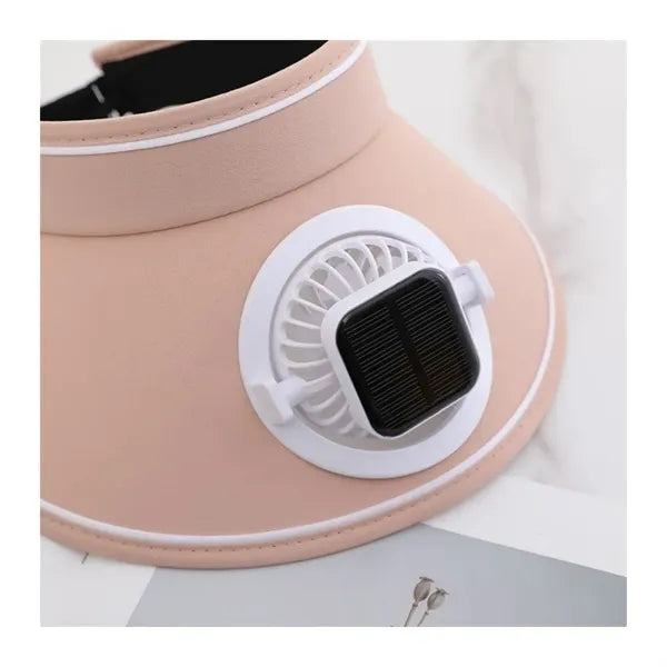 Solar Fan Visor Cooling Hat