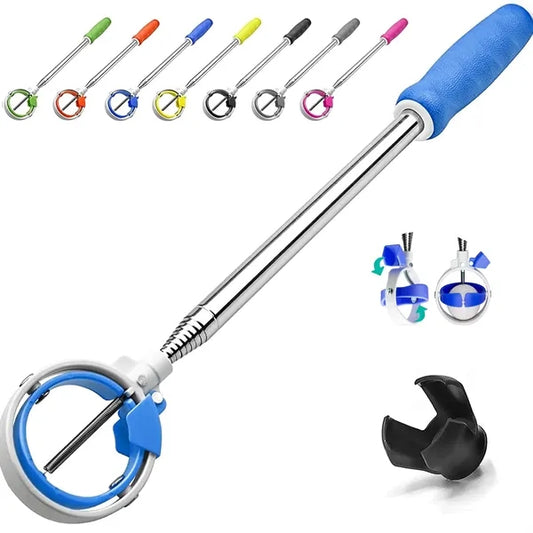 Golf Ball Retriever with Locking Clip